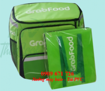 Túi giữ nhiệt giao hàng grab food