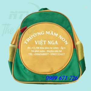 Xưởng sản xuất balo mầm non, nhận may balo mầm non theo yêu cầu